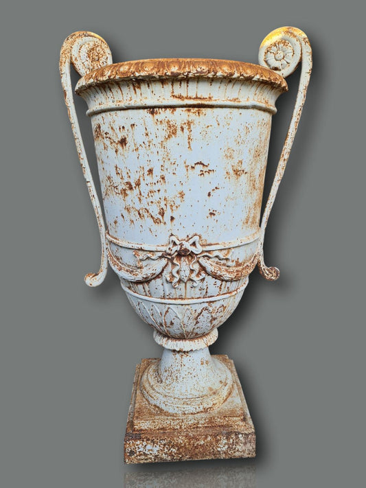 Monumentale vaso in ghisa da giardino h 189